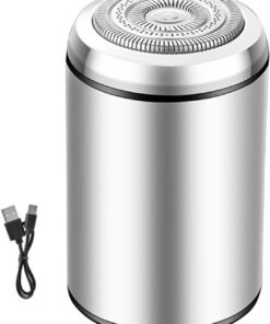 Afeitadora Eléctrica Afeitadora recargable pequeña y silenciosa de bajo | Recortador de facial impermeable para hombre Para el rostro, la barba, cuerpo, axilas, la espalda y el viaje