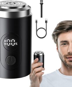 Afeitadora Eléctrica Para Hombre Herramienta De Afeitado Y Arreglo En Y | Cabezal Flotante Silencioso Recargable Arreglo De Barba Para Hombre Padre Novio Hogar Diario