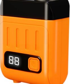 Afeitadora eléctrica para hombres – Afeitadora recargable inalámbrica de doble cabeza,Aparato giratorio para hombres,para padre, padre, él, novio, familia, , marido