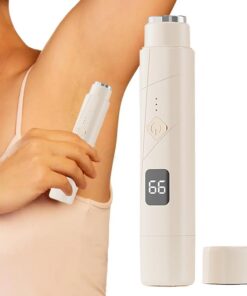 Afeitadora eléctrica de doble cabezal para mujer,Afeitadora eléctrica 2 en | Recortador de bikini de doble cabeza para mujeres, recortador de corp