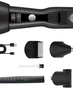 Removedor de vello eléctrico multifuncional recargable para hombres, herramienta de afeitado portátil, fácil de afeitar, brazo, pierna, cara