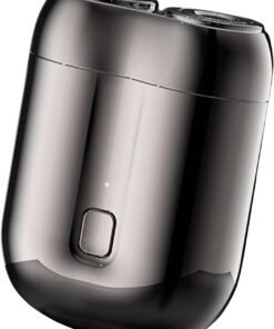 Mini Afeitadora Eléctrica Mini Afeitadora Facial Recargable USB Húmeda Seca | Rasuradora Facial Portátil Impermeable Apto Para El Personal, En El Hogar, Viajes, Ducha Y Avión