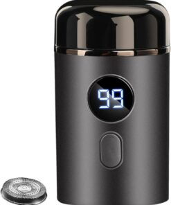 Afeitadora Eléctrica De Viaje Portátil Pequeña Afeitado Eficaz Compacto | Máquina De Afeitar Personal A Prueba De Agua en piernas, axilas, pecho y cuerpo completo