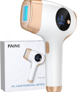 Dispositivo de depilación IPL, removedor de vello 3 en 1 OTC para el hogar, reducción suave del vello para mujeres y hombres, con gafas y maquinilla de afeitar, 999,999 flashes, con cable para axilas