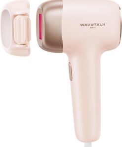 Wavytalk Depilación láser IPL, desnuda con rodillo de precisión para todo el cuerpo | Larga duración y sin dolor, 24J de doble pulso y refrigeración por hielo, uso en casa para mujeres y hombres, con cable