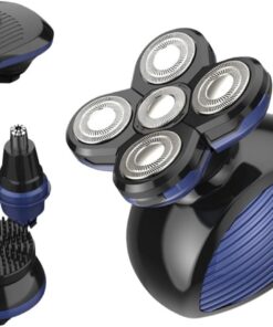 VALICLUD Recortador de Vello Eléctrico Portátil Maquinilla de Afeitar para Hombres Recortador de Vello Nasal para Uso Casa o Viajeros Máquina de Depilación USB Recargable