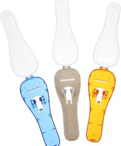 VALICLUD Eléctrica Organizador Portátil Estuche para 3 Piezas Afeitadora para Hombre Resistente al Desgaste y Ecológico Material PC Color Aleatorio para Viaje