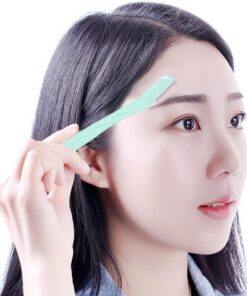 SOLUSTRE 3 Piezas kit de herramientas de maquillaje de cejas afeitadora portátil afeitadoras de vello recortadora afeitadora facial removedor de cejas maquinilla de afeitar de cejas rostro