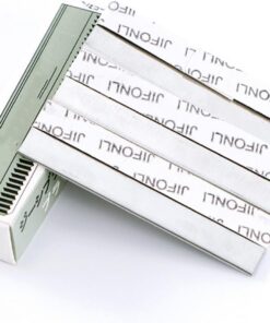 Cuchillas de Repuesto para Cejas 80 Piezas Acero Inoxidable Plata | Uso Portátil, Limpieza Sencilla, Formato para Viaje y Neceser de Maquillaje