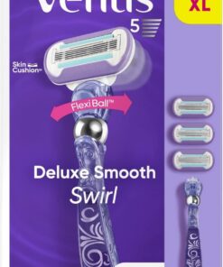 Venus Gillette Swirl - Maquinilla de afeitar y 2 cuchillas