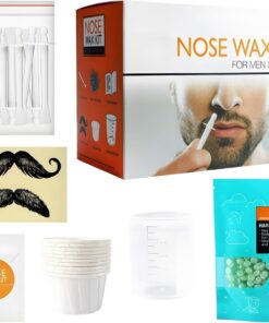 Kit Nasal Masculino Kit Portátil de Limpieza y Depilación Nasal | depilatoria nariz, orejas, rostro Para Cejas, Barba, , Fino, Orejas Y