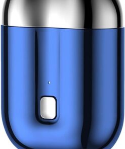 Afeitadora De Viaje Impermeable USB Recargable Inalámbrica Eléctrica Viaje | Máquina de afeitar pequeña impermeable compacta Para rostro, cabeza, cuerpo, cejas, hogar, viaje, ducha,