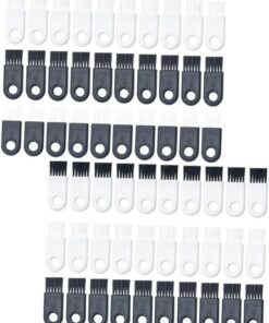 Healeved 80piezas Cepillos De Limpieza para Afeitadoras Eléctricas y Negro Herramienta para Salones De y Personal Material Duradero y