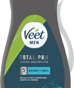 Veet Men Crema Depilatoria Corporal Para Hombre, Piel Sensible, 400 ml (Paquete de 1)
