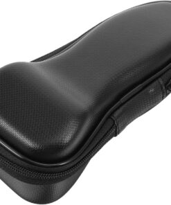 VALICLUD Bolsa de Viaje de Eva Negra para Afeitadora Eléctrica Masculina Resistente a Golpes y Agua Cremallera, Adecuado para Viajes y Almacenamiento Seguro