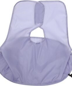 Delantal para Cortar Vello Facial Plegable de Poliéster para Hombre | Babero para Afeitarse el Bigote, Atrapa Pelos al Recortar, Adecuado para Novio y Amigos