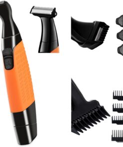 Recortadora de vello púbico para hombre, cortadora de partes íntimas masculinas, maquinilla de afeitar de ingle húmeda y seca, depilación eléctrica del cuerpo, afeitadora de barba facial y