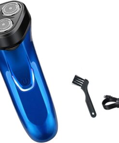 Máquina de afeitar eléctrica recargable para hombre, textura adecuada para viajes fáciles y afeitados rápidos, afeitadora eléctrica recargable