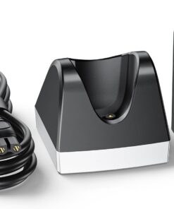 Soporte de carga compatible con afeitadora Philips OneBlade 360 QP2724 QP2834 | Base de carga para Norelco One Blade 360, base de alimentación, color negro