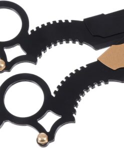 LIFKOME 2 piezas Maquinilla Afeitar Hombre Vintage Cuchillas Manuales para Recorte Barba Herramienta Práctica Ligera Portátil Diseño Clásico Resistente