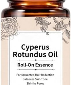 de depilación, aplicador Rollball, cuidado hidratante de la piel | 50 ml de aceite hidratante, cuidado natural de la piel, fórmula de rodillo calmante, esencial para el cuidado del cuerpo