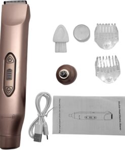Depiladora eléctrica multifuncional para mujer, herramienta de afeitado para cara, brazo, pierna, depilación corporal fácil y recargable
