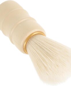 STOBAZA Brocha de Afeitar y Plástico Resistente Cerdas Suaves para Hombres para Eliminar Residuos de Vello Adecuado para Afeitado y Cuidado Facial