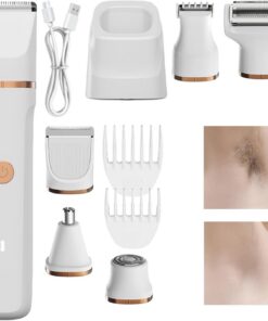 Recortadora Eléctrica De Bikini Afeitadora recargable | Afeitadora de bikini Para hogar, viajes, spa, rostro, axilas y sobacos, brazos, piernas, zona íntima y privada