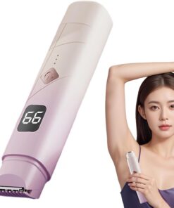 Máquina De Afeitar Eléctrica Para Mujer Máquina Depiladora Portátil Para | Afeitadora Doble Cabezal Para Piernas Rostro Y Axilas Con Diseño Multifuncional