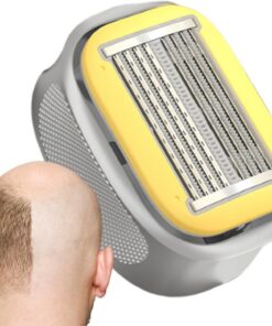 Máquinas de Afeitar para Cabeza de Hombres - Recortador Manual Con Afeitadora Húmeda Y Seca Para Cabeza Calva | Herramienta de Aseo Autocorte para Adultos Personas Mayores Deportistas Viaje Hogar Diar