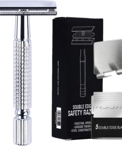 Mastros de seguridad, navegas de afeitar de seguridad para hombres | para afeitar y cómodo, rasurador manual con 5 recargas para preparación facial