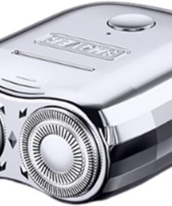 Afeitadora Eléctrica para Hombre Recortadora De Barba Para Afeitar Hombres | Recargable Sin Cable Húmedo y , Recortador de Barba Compacto para un Afeitado