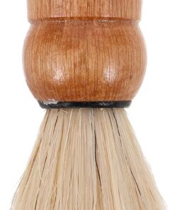 ULTECHNOVO Brocha de Afeitar para Hombres con Mango de Madera Brocha de Crema de Afeitar para Barba Cepillo de Cerda Natural Herramienta para Arreglo Facial Uso Doméstico y Viajes