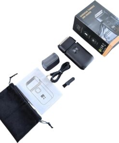 Afeitadora eléctrica de moda, impermeable, recargable, herramienta de afeitado rápido para uso multifuncional, cortador USB