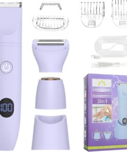 Dispositivo portátil de aseo para el cabello con carga rápida, ajustes personalizables, afeitado preciso, cortador eléctrico combinado para hombres y mujeres