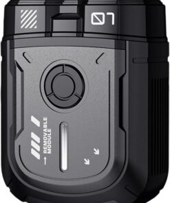 Afeitadora eléctrica para hombre con diseño futurista de Mech, tamaño portátil, afeitado rápido, fácil de limpiar, afeitadora inalámbrica fácil de limpiar