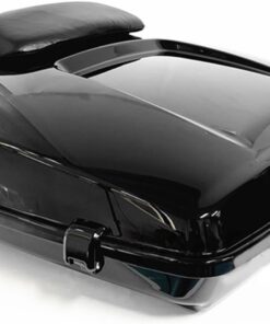 Pestillos Negros, Bolsa Trasera De Afeitar, Caja Superior para Maletero, Paquete Tour Pak, Respaldo para H&Arley Electra Glide FLHT 2014-2018 19 20 2021