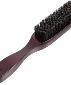 GANAZONO Cepillo de Madera Ergonómico Estilo Profesional Salón para Hombres para Vello Facial y Bigote Limpieza Facial y Cuidado Masculino Ligero