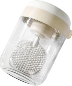 Espumador Limpiador Botella De Burbujas Eléctrica Recargable Para Limpieza | Espumador Champú Para Hogar, Viaje, Apto para Limpiador Facial, Gel Ducha y Cuidado Piel