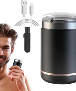 Maquinilla Eléctrica Para Hombre Máquina De Afeitar Portátil Recargable | Cortapelos Facial Impermeable Para Hombre - Para Regalo