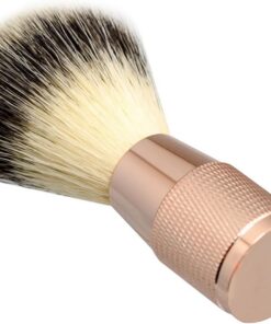 LIFKOME Cepillo para Pequeño de Nylon para Hombres Cepillo de Afeitar Portátil para Cuidado y Arreglo de Bigote Diseño Ergonómico y Resistente