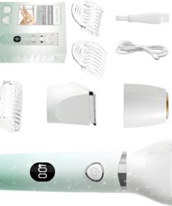 Afeitadora eléctrica 3 en 1 recargable por USB, para cara, cejas, cuerpo, recortadora de bikinis portátil