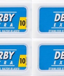 40 Cuchillas de afeitar Derby Extra Blu
