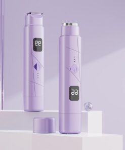 Herramienta de depilación portátil de doble cabeza adecuada para mujeres, solución de aseo precisa para piernas, cara y línea