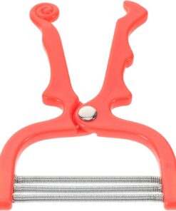 OUNONA Raspador Facial de Resorte para Eliminación de Vello Fino, Portátil y Seguro, Tamaño Compacto, Adecuado para Labios y Mejillas, Depiladora Manual para Mujeres en Cuidado Facial