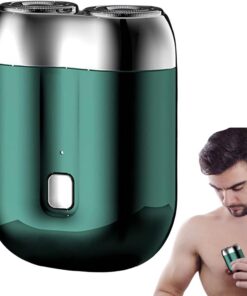 Afeitadora De Viaje Impermeable USB Recargable Inalámbrica Eléctrica Viaje | Recortabarbas Portátil Impermeable Recortadora Personal Para Nariz, Cuerpo, Cejas, Hogar, Viaje, Ducha Y
