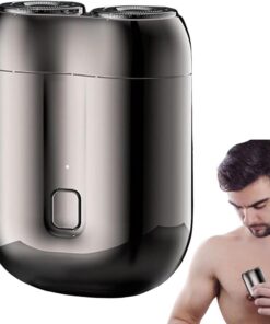 Mini Afeitadora Mini rasuradora personal recargable USB seco/húmedo | Máquina de afeitar pequeña impermeable compacta Para rostro, cabeza, cuerpo, cejas, hogar, viaje, ducha,