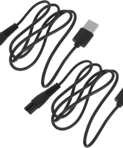 OUNONA 2piezas Cable De Carga Usb Para Afeitadoras Eléctricas y Depiladoras Forma De Cable De Alimentación Para Cargador De Afeitadora