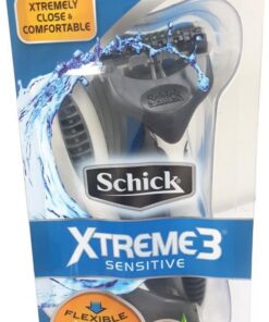Schick XTREME3 - Maquinilla de afeitar desechable sensible (10 unidades)
