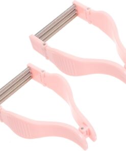 2piezas Depiladora Facial Para Mujer Herramienta De Depilación Manual Unidades Hilo